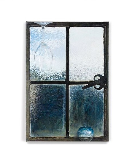 Jackson Slattery: Grey Speckled Question Marks - Sutton Gallery