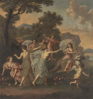 The Festival - Italian School, 19th Century