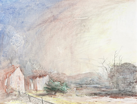 DURAMANA LANDSCAPE by Lloyd Rees, 1977