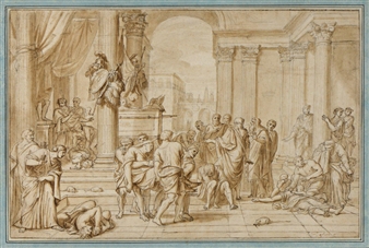 La peste d'Asdod - Henri-Antoine de Favanne