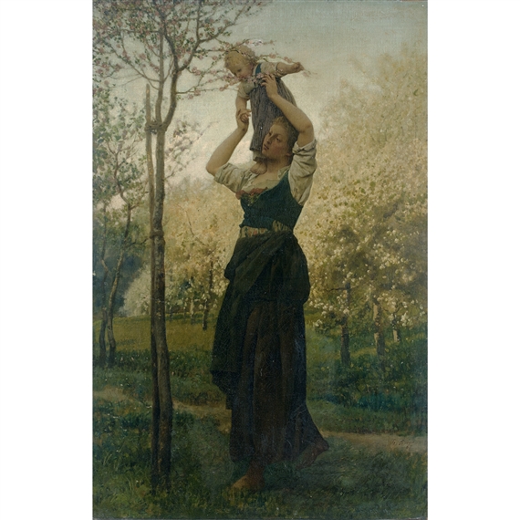 The sense of smell by Gustave Brion, 1867