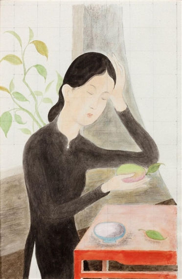 Portrait de jeune femme by Lê Ph?