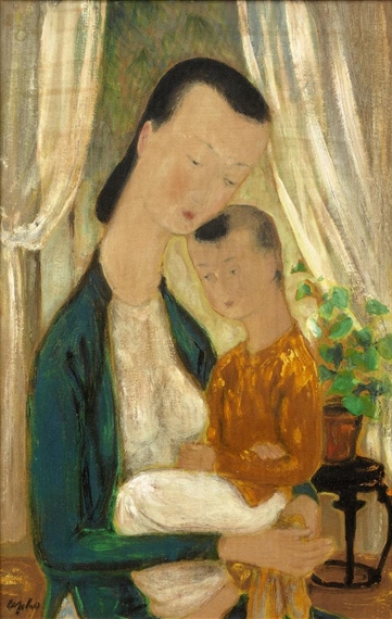 Maternité by Lê Phổ