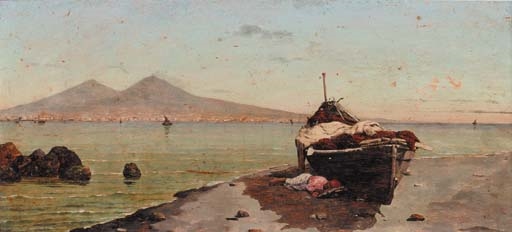 George Adolphus Storey | On the Neapolitan coast | MutualArt