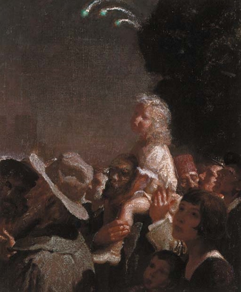 The Firework Display by John Bulloch Souter, 1920