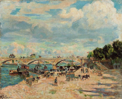 La Seine à Charenton by Armand Guillaumin, circa 1880