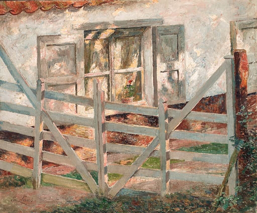 La porte by Emile Claus, 1899