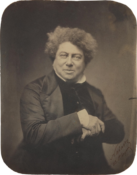 Alexandre Dumas by Gaspard-Félix  Tournachon, 1855
