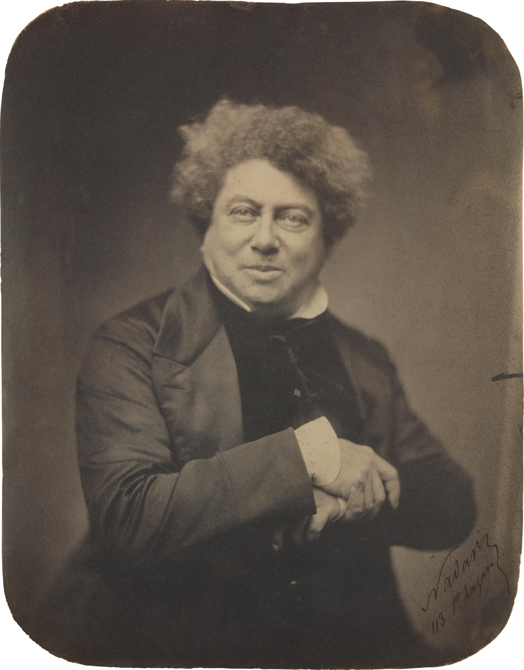 Artwork by Gaspard-Félix  Tournachon, Alexandre Dumas, Made of Salt print