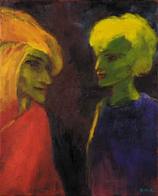 Lichtzauber by Emil Nolde, 1947