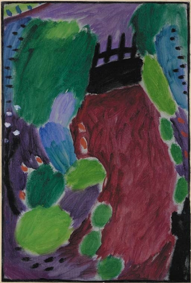 Grosse Variation: Agavenweg by Alexej von Jawlensky, 1915