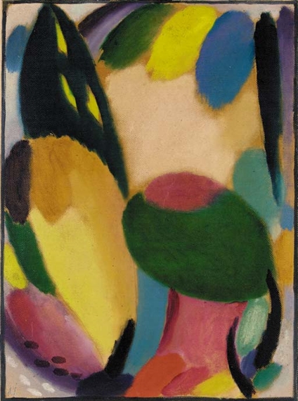 Variation Herbst by Alexej von Jawlensky, 1917
