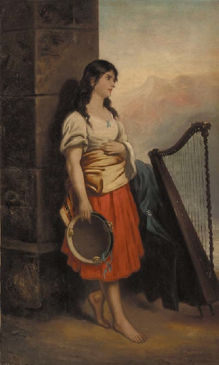 The young musician - J. Hanier