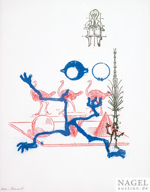 No Title by Max Ernst, 1970