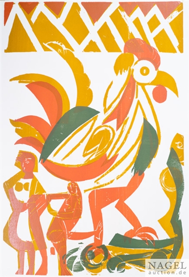 Carl Orff: Carmina Burana / HAP Grieshaber / Jacques Prévert by HAP  Grieshaber, 1965