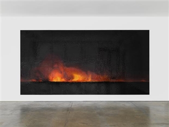 Teresita Fernández:  Fire (America) - Lehmann Maupin, New York (Chrystie Str)