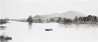 Qiu Anxiong: New Classic of Mountains and Seas III - Boers-Li Gallery, Beijing
