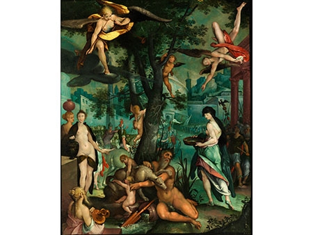 ROMULUS AND REMUS by Bartholomeus Spranger