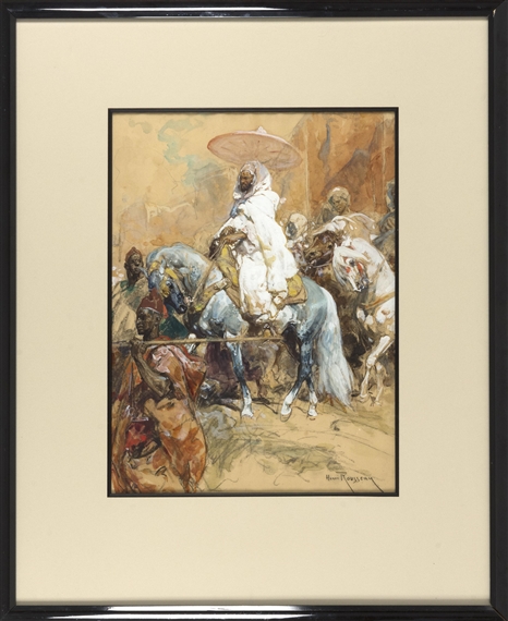 Chieftain or the Caid El Ayadi by Henri Rousseau