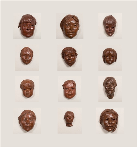 Collection of 12 Faces