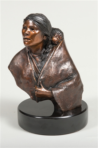 Study for Shoshone Mother by Glenna Goodacre, 1999