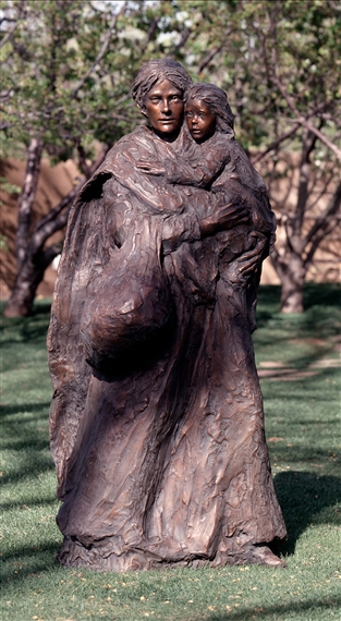 Irish Madonna by Glenna Goodacre, 2001