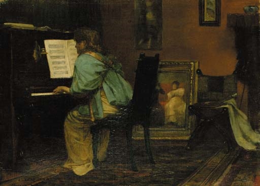 Between the sittings by John Lavery, 1882