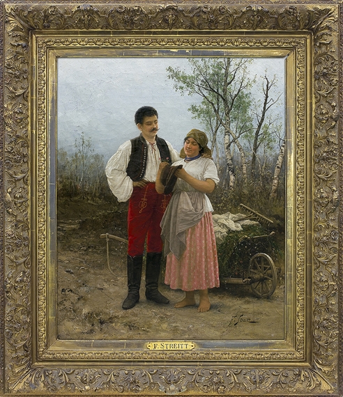 Flower for a hat by Franciszek Streitt