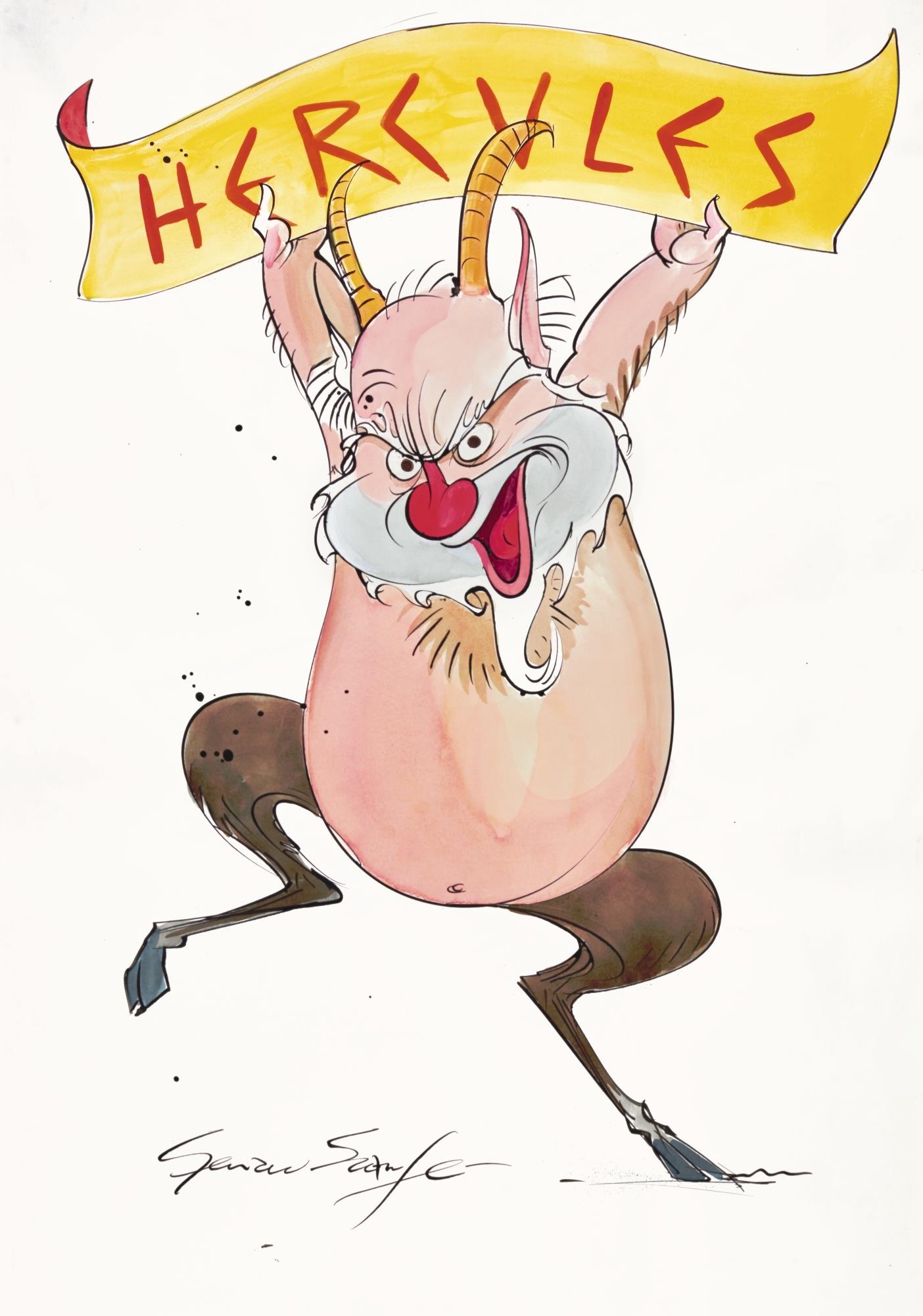 Phil by Gerald Scarfe
