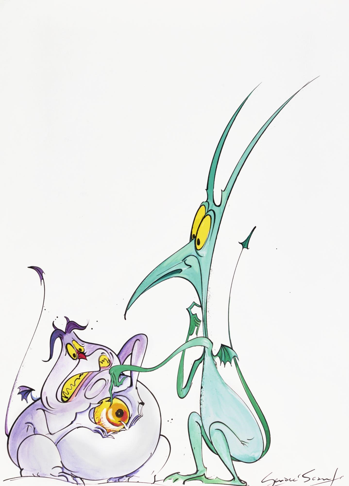 Pain and Panic by Gerald Scarfe