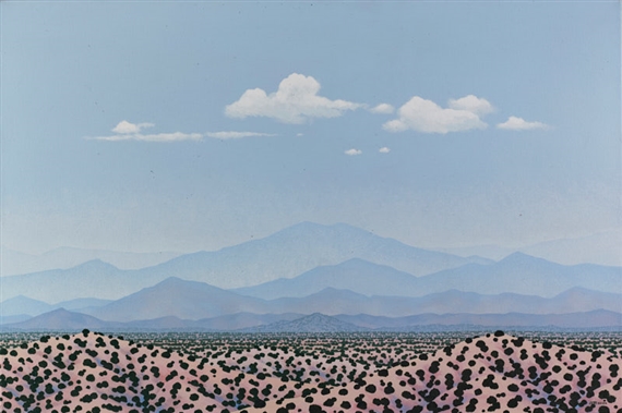 New Mexico Landscape by Richard Mason, 1993