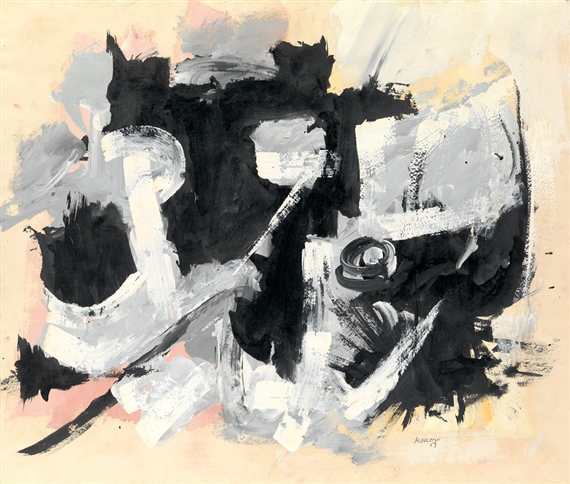 Sam Middleton | Drawing #12 (1959) | MutualArt