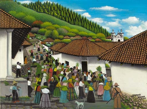 Domingo de Ramos by Jose Antonio Velasquez, 1965