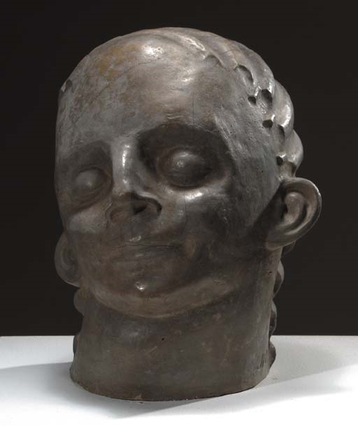 A head by John Rädecker, circa 1922