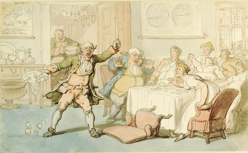 Thomas Rowlandson | The Butler's Revenge | MutualArt
