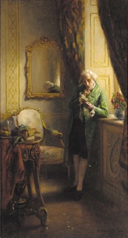 The connoisseur - Alphaeus Philemon Cole