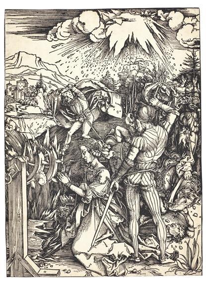 The Martyrdom of St. Catherine by Albrecht Dürer, Circa 1498