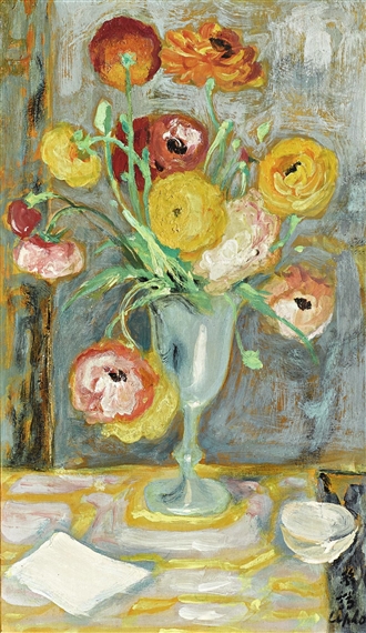 LES RENONCULES JAUNES (THE YELLOW RANUNCULUS)