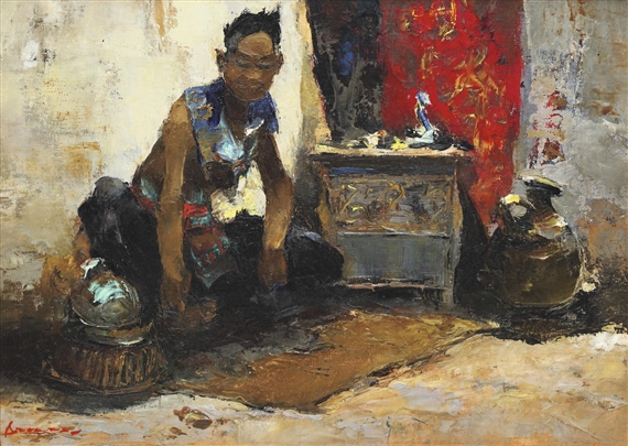 CHINESE ANTIQUAIR (CHINESE ANTIQUARIAN) by Gerard Pieter Adolfs, 1965