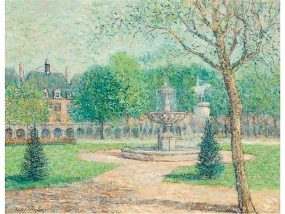 Fountain in the Garden by Jean Vollet