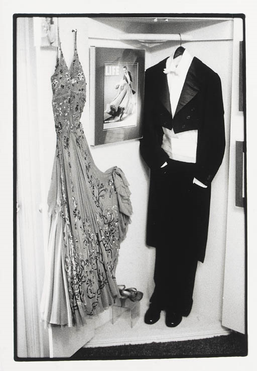 Artwork by Zoe Leonard, Dress and Suit (for Nancy), Made of gelatin silver print
