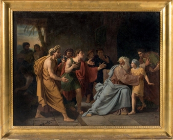 Jacob refusant de livrer Benjamin - Jean Gilbert Murat