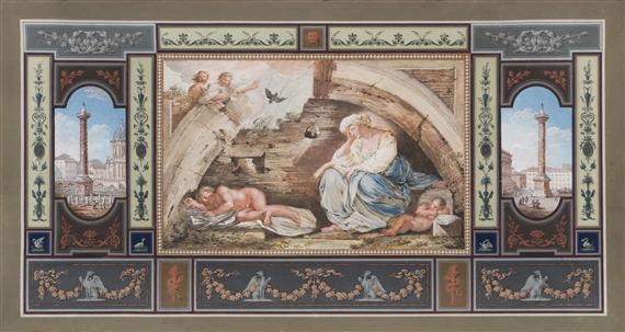 Allegory of the nights by Tommaso Bigatti