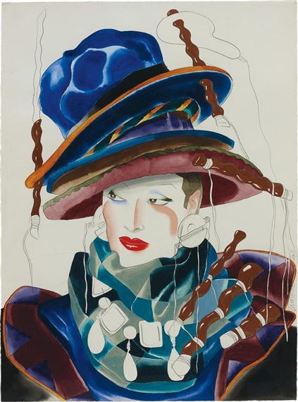 Maria Snyder, Personal Study by Antonio Lopez, 1983