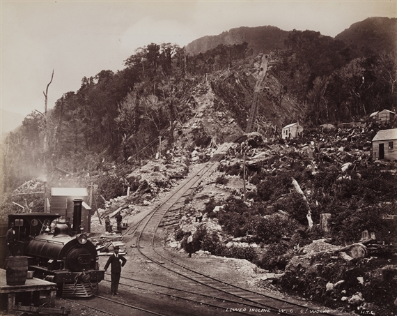Lower Incline W.G.G. Works by Henry Lock, 1880