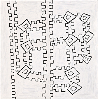 Tingari Men’s Travels around Wilkinkarra - Nyilyari Tjapangati