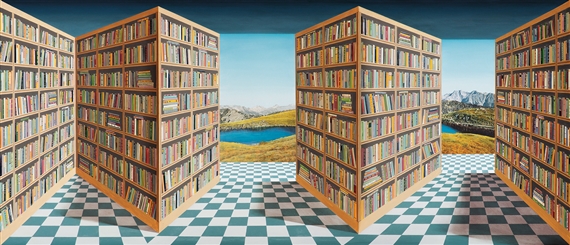 Philosopherspective by Patrick Hughes, 2004