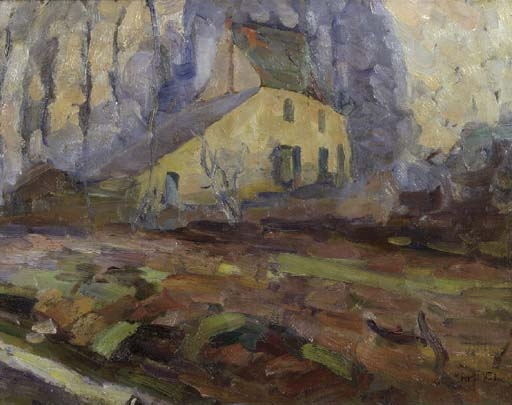 Joseph Morris Raphael | A farmhouse in a landscape | MutualArt