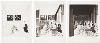 Picasso's meninas: three impressions - Richard Hamilton