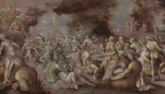 The Wedding of Peleus and Thetis - Gillis van Valckenborch